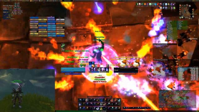 Mage tanking lab packs in BWL