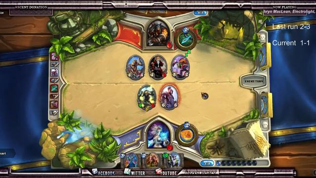 Hearthstone: Heroes of Warcraft  :Doing Arena Run