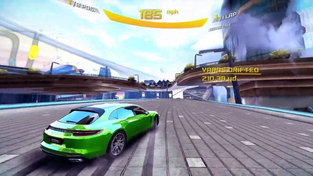 Asphalt 8 Airborne: Porsche Panamera Sport Turismo gameplay