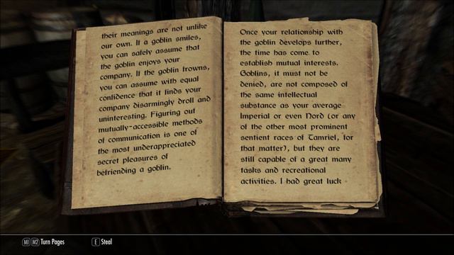 Let's Read How to Befriend a Goblin (Let's Read The Books of Beyond Skyrim, Book 7)