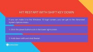 How to Get to Windows 10's Advanced Startup Options Menu