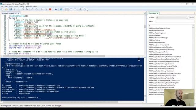 Automatically populate Azure Key Vault with K8s secrets