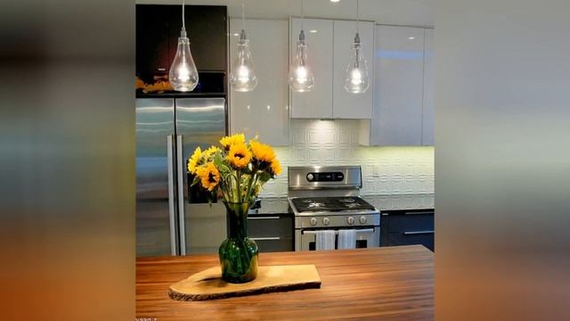 75 Linoleum Floor Kitchen With Metal Backsplash Design Ideas You'll Love ?