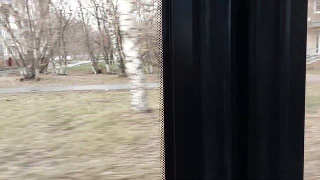 Кемерово троллейбус ПКТС-6281.01 Адмирал  19 внутри перед выходом
