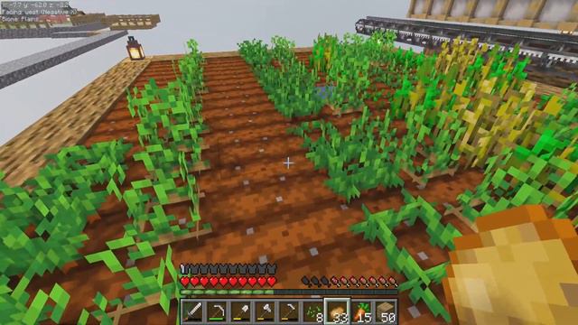 Skyblock with Create mod episode 4: Schematic Cannon and Veggie Farm