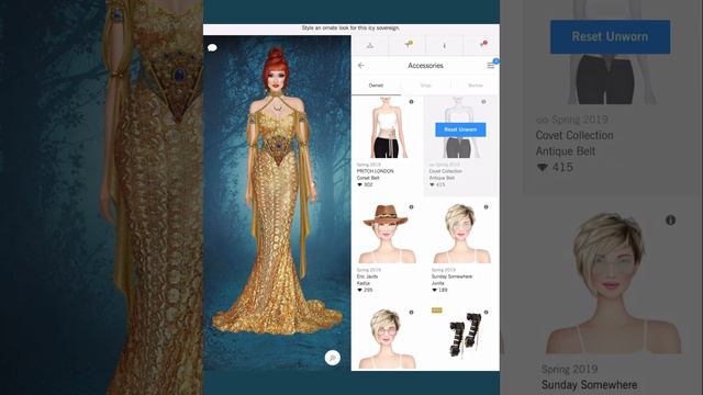 Forever Frozen - Covet Fashion Design