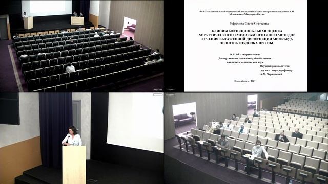 Защита диссертации Ефремовой О.С. 23-06-2021