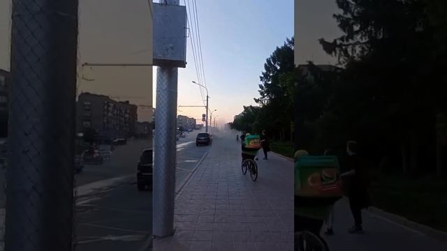 В Новосибирске произошло серьезное ДТП Водитель BMW не справился с управлением #дтп #дтпновосибирск