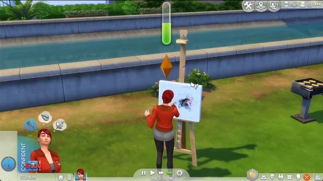 My Sim Has Become A Criminal - The Sims 4 m1 MacBook Air Gameplay