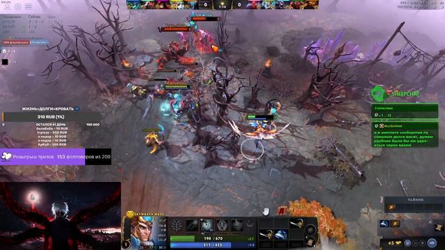 Game to win in DOTA2. Игра на победку в DOTA2.