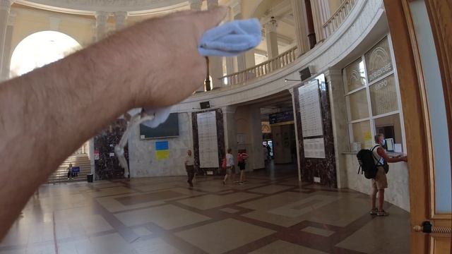 Остатки титанического сооружения - ЖД вокзал, Одесса