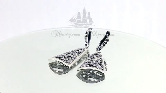 30054 БИЖУТЕРИЯ, СЕРЬГИ, ЖЕМЧУЖИНА НОВОРОССИЙСКА
