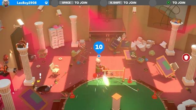 How to beat the last level of rubber bandits [Arcade]