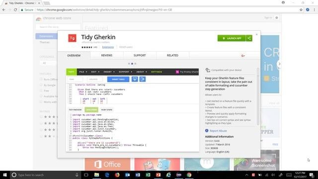 7. Cucumber Framework || Tidy Gherkin || Step Definition Plugin.