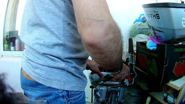 Мотор Scharmax 9.9(15) протяжка, регулировка