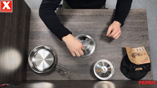 Набор посуды Primus CampFire Cookset SS Small P738002