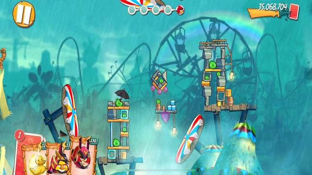 Angry Birds 2 Terence Trial Sunday | It took the whole Flock and then some...