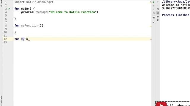 Kotlin for Beginners-17  Creating a Function with Parameters in Kotlin  U4Universe