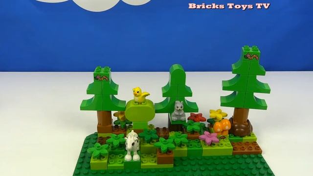 Строим из Lego Duplo, Build and Play toys Lego - Сows in the meadow (Коровы на лугу)