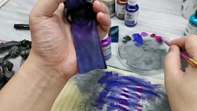 How to paint Battle Sister. Warhammer 40,000. Mcfarlane Toys.