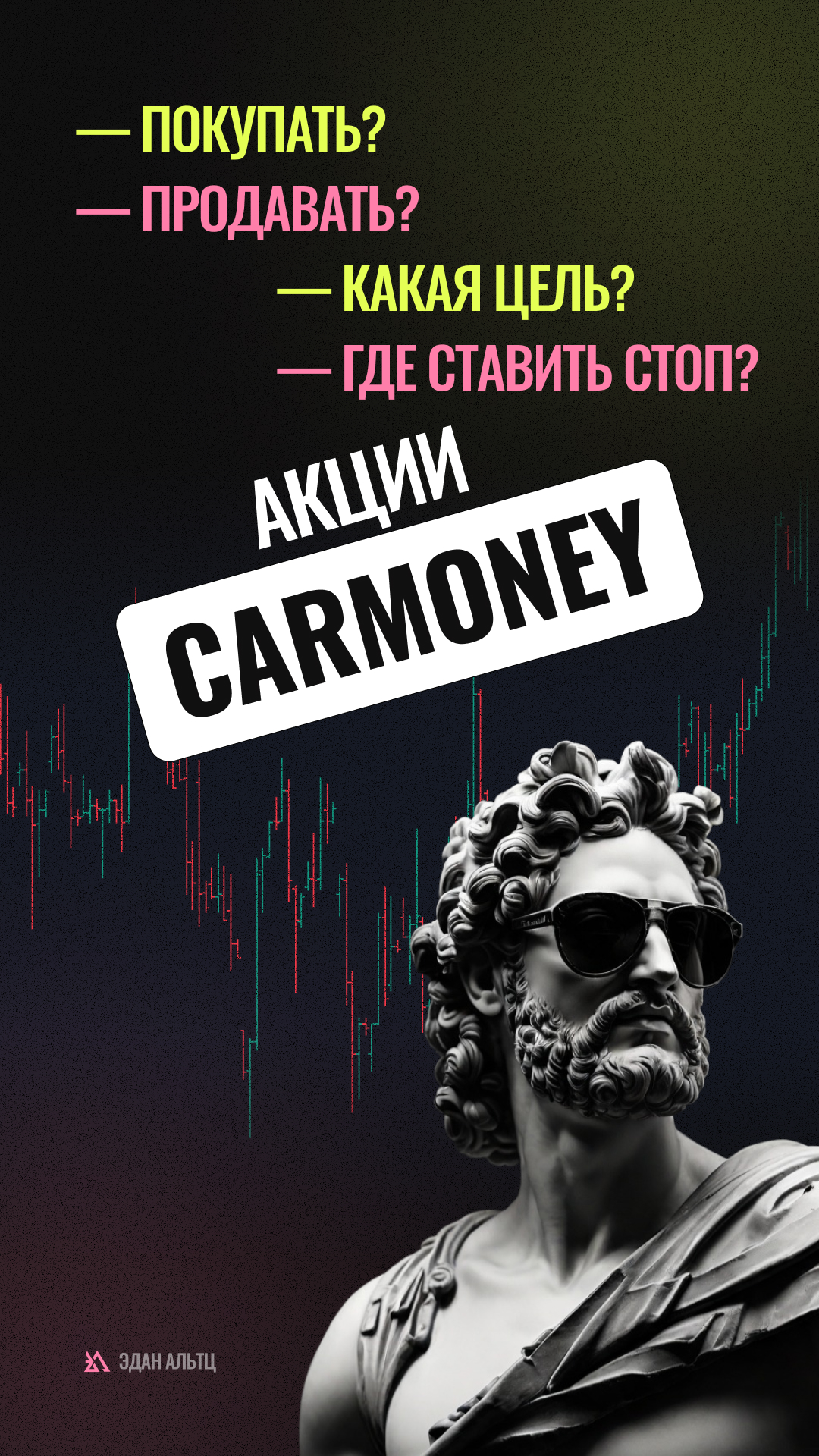 Акции CarMoney $CARM — идея \ цели \ стопы \ обзор