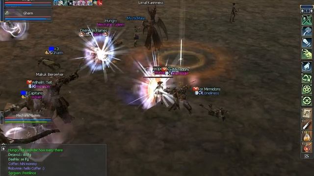 Lineage 2 Covenant pvp 3vs8 ( Devianne )