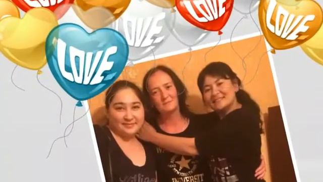 Уйгурская песня на видео поздравлении