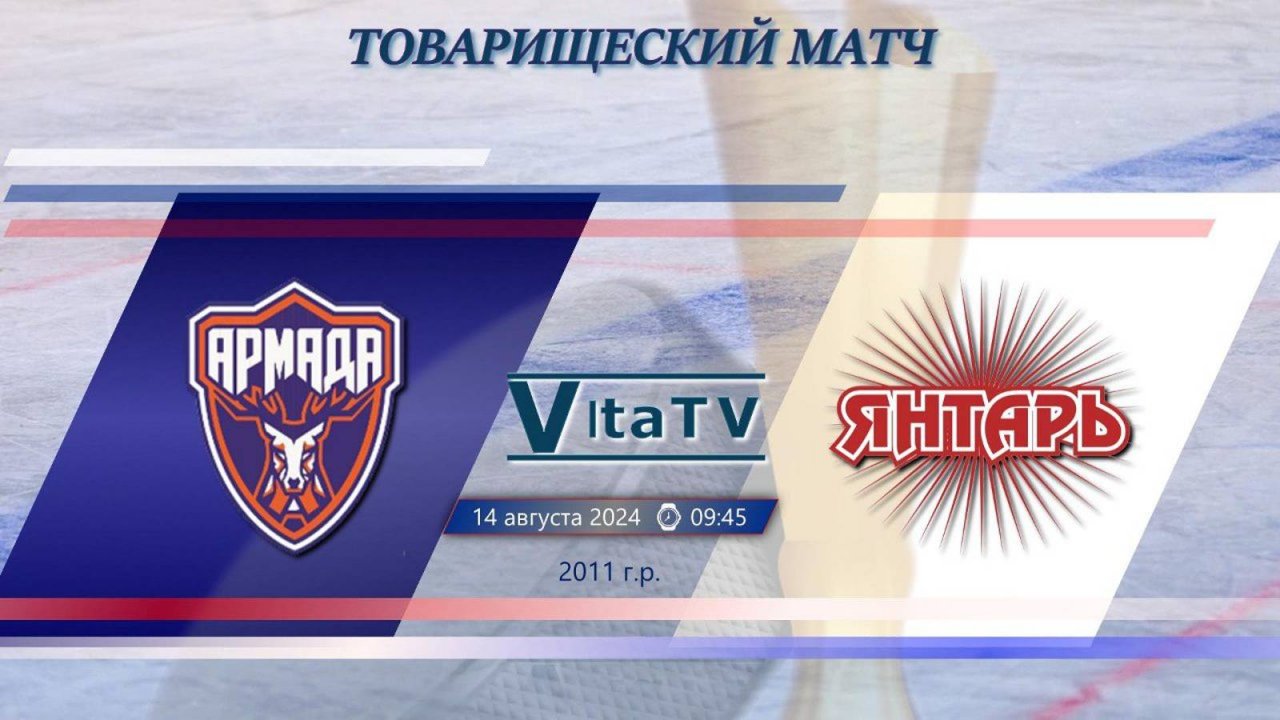 Армада - Янтарь (2011 Г.Р.) 9:45 14.08.2024  Товарищеский матч