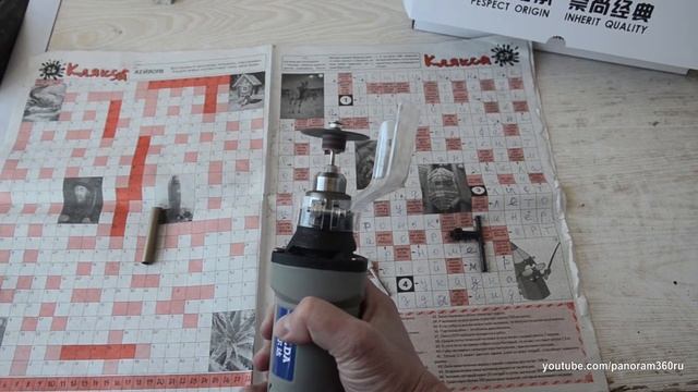 HILDA 400w дрель бормашинка гравер. распаковка  обзор  тест. Dremel из Китая с Aliexpress