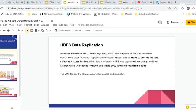 HBase Interview questions : HBase   Data replication