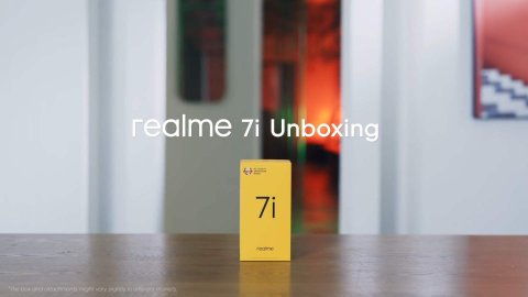 Realme 7i Официальная распаковка