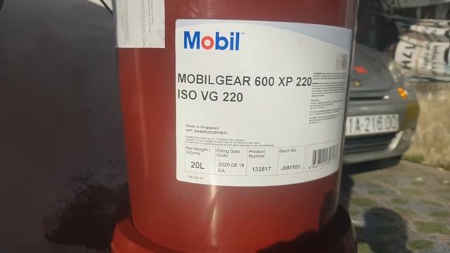 Dầu bánh răng Mobil Gear 600 xp 220