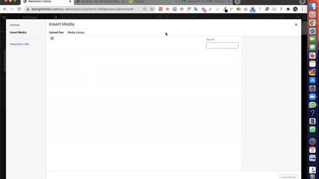 Make your own portfolio website using elementor