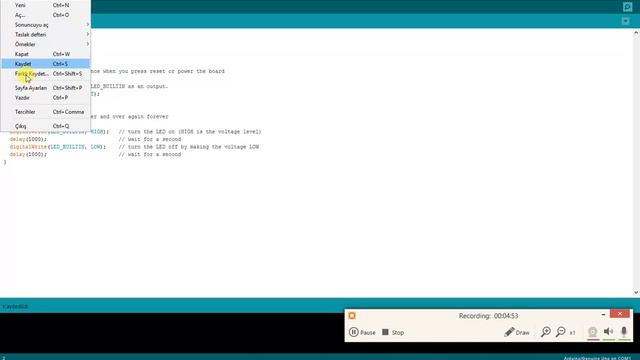 02 | Proteus & Arduino | Proteust Arduino Blink Örneği (1/2)