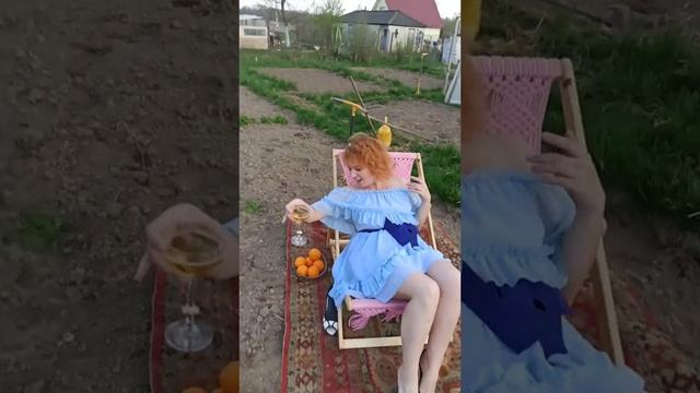 Макраме шезлонг. Лежак макраме