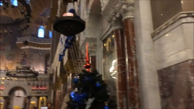 Сочельник (06.01.18г.) Кронштадт. Никольский Морской собор.