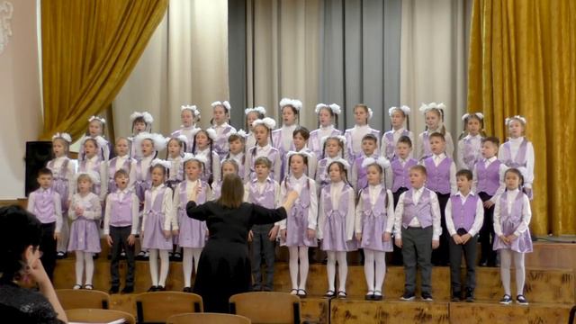 Младший хор "Форте" СОШ N°46 (г. Челябинск) - «Музыка» (автор Дмитрий Соболев)