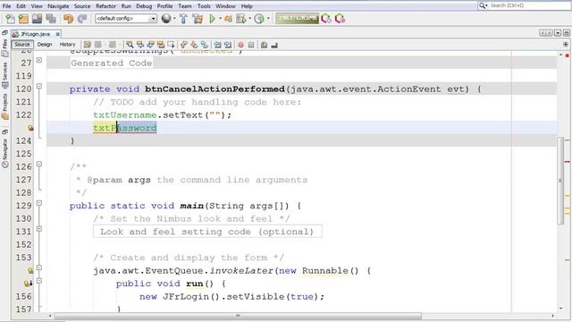 java2 Chương trình Login java swing lab2 b1