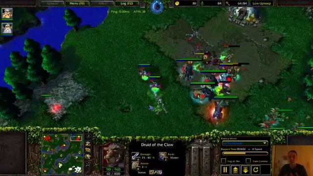Happy vs Hawk - Warcraft 3 Pro Replay Commentary