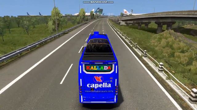 Prakash Capella Kallada Ac sleeper Bus Driving in Game ETS2 | Bus Mods | Euro Truck Simulator 2