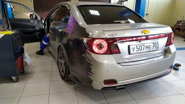 Шевроле Эпика Новый Выхлоп Саундчек Adanui