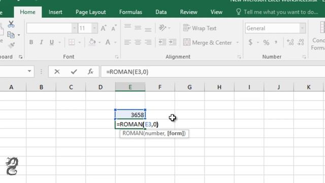 How to Print Roman Numbers in Excel  2016:  How to Type Roman Numbers in Excel  2016