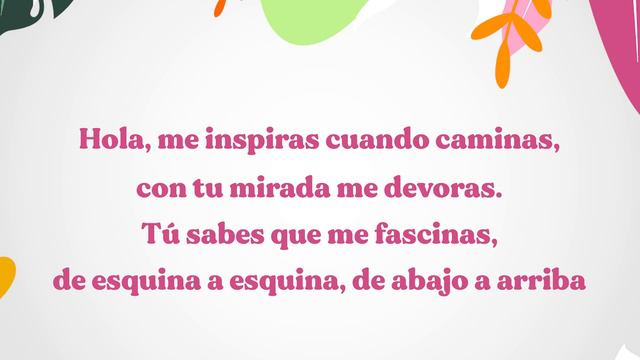 3 canciones para aprender español: Conjugar los verbos | Español con María