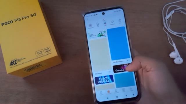 how to change lock screen wallpaper on poco M3 pro 5g