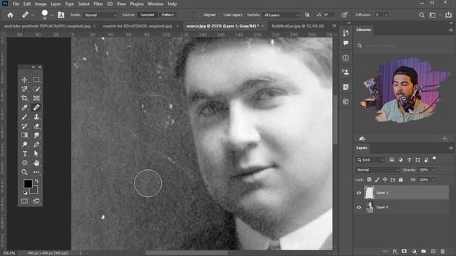 Healing Brush Tool Photoshop 2022  Patch Tool and Red Eye Tool