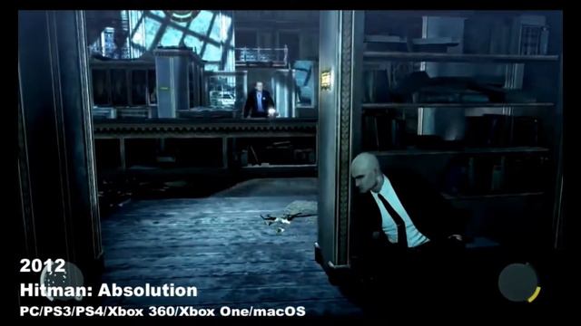 Эволюция игры Hitman 2000-2018