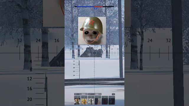 грустный хомяк в War Thunder