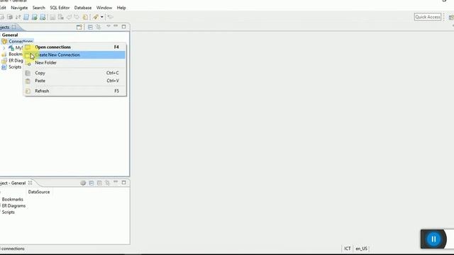 how to connect dbeaver database