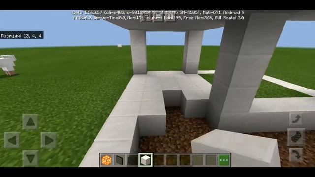 ДОМ В СТИЛЕ ХАЙ-ТЕК В МАЙНКРАФТЕ "простая версия"