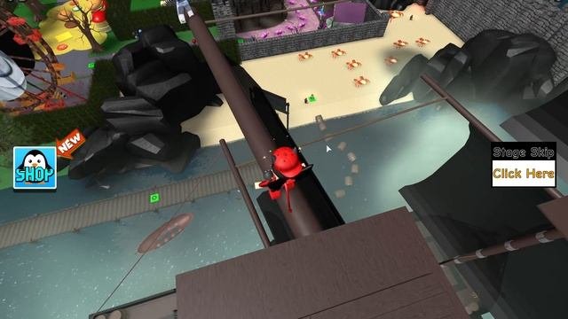 ПОБЕГ от ЖУТКИХ КЛОУНОВ в Роблокс ОББИ! Машка Убивашка и Панда в Theme Park в Roblox Obby